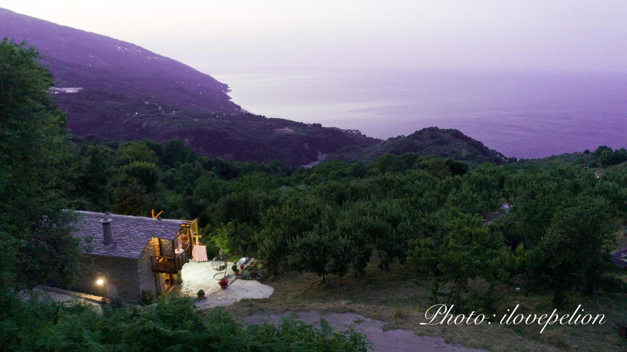 Aristoteli'S Stone House Makrirrakhi Exterior photo